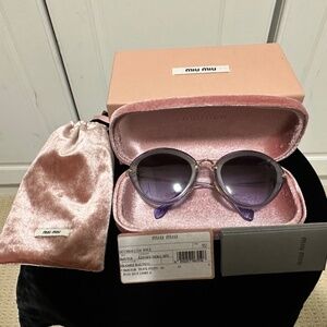 Miu Miu Sunglasses Women SMU51B 52D26 UFE-2F0 140 3N